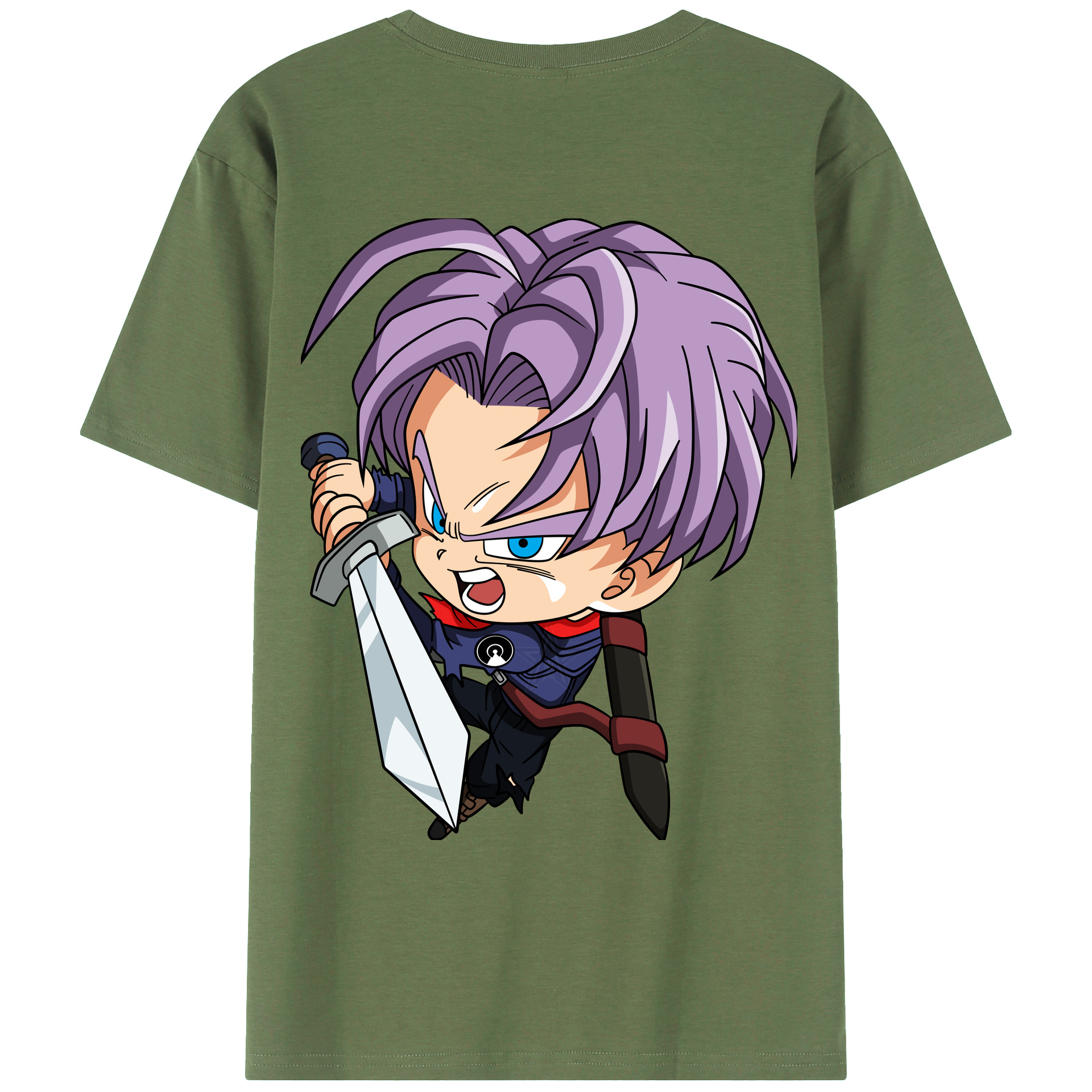 （画像用） ドラゴンボール DRAGON BALL 綿100％ メンズ半袖Tシャツ（バックプリント） 通気性